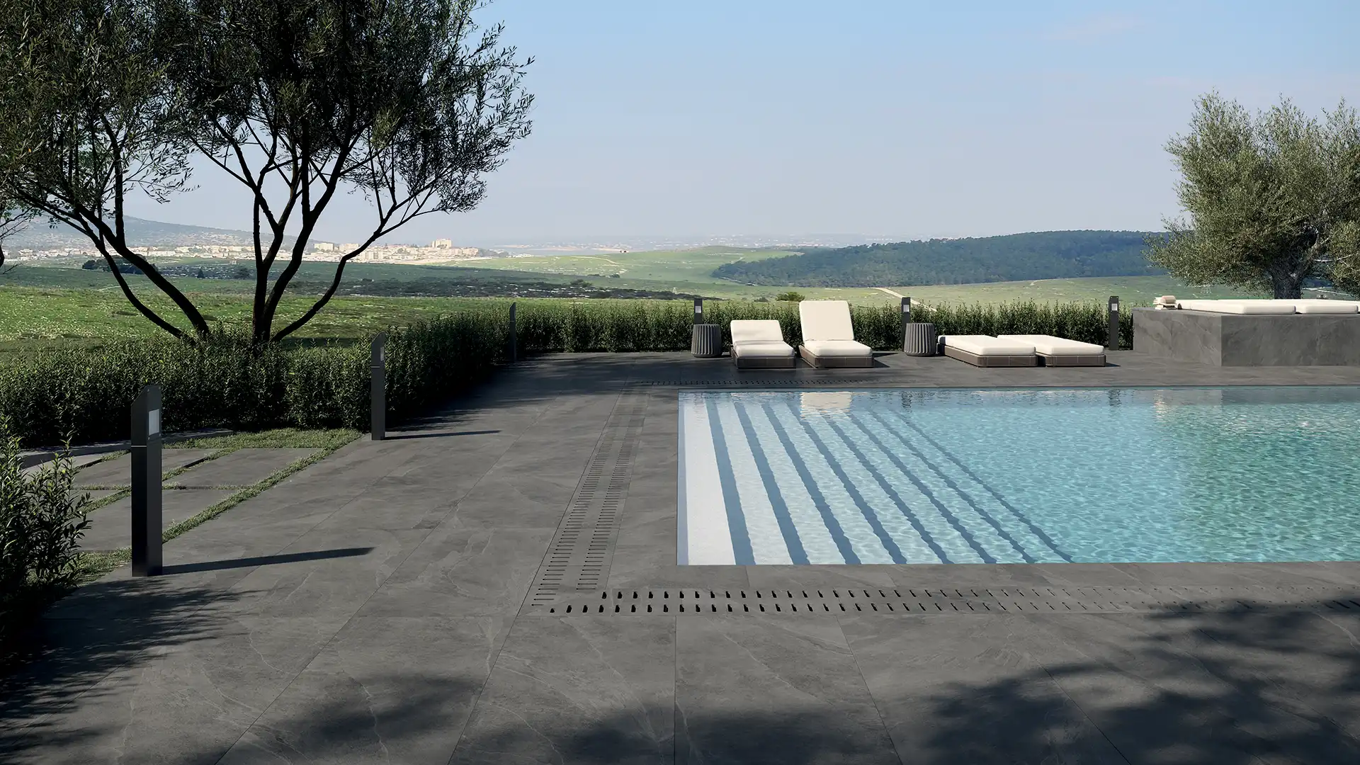 Intended uses_External Staicasses swimming pool