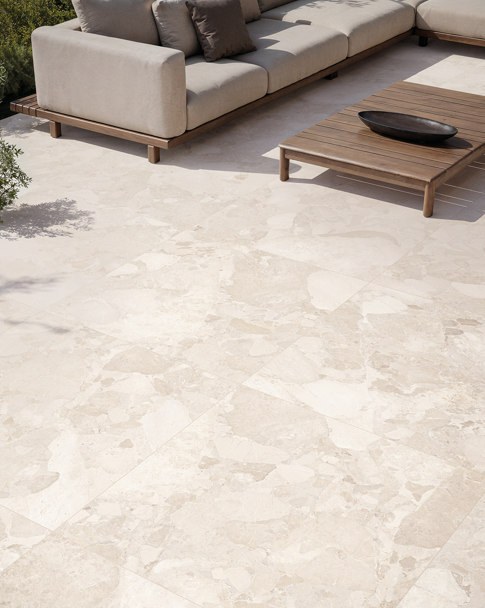 Materastone White Sassi 100x100 20MM Part Esterno